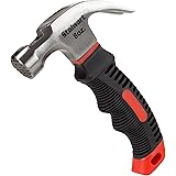 Stubby Claw Hammer, Mini Fiberglass Hammer With Comfort Grip Handle, 8 Oz By Stalwart (Durable Tool for Home Repair, DIY, Bui