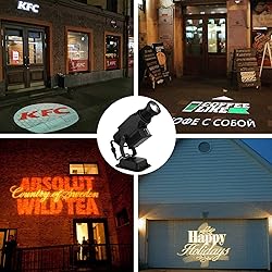 LED Logo Gobo Projector IP65 Waterproof with Manual