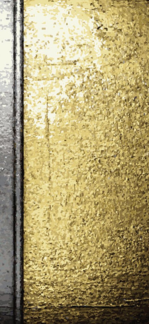 PeelitStickit Metal Wallpaper, Wall Mural ID-019, vinyl