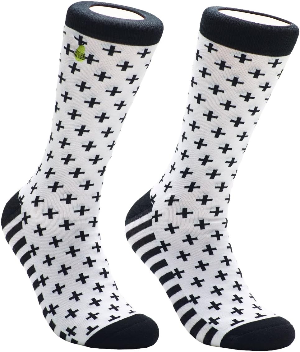 Woven Pear, Womens Criss Cross Girl Socks, One Size