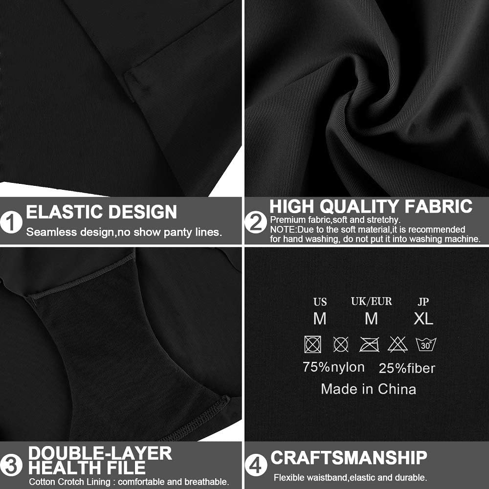 Goldenlight 5 Packs Women Invisible Underwears Seamless Briefs Invisible Panty Line Laser Cut Panties Bikini Hipster at  Women’s Clothing store