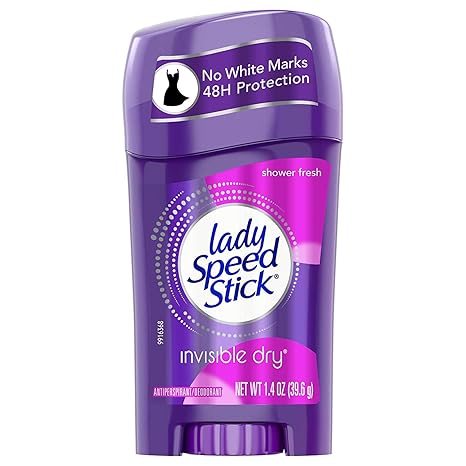 Lady Speed Stick Invisible Dry Shower Fresh Antiperspirant Deordorant 1.4 oz