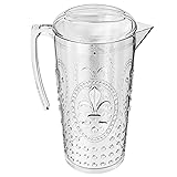 elle decor Acrylic Water Pitcher, Plastic Water