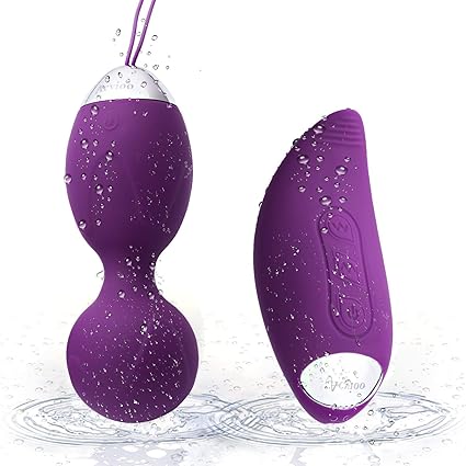 Acvioo Liebeskugeln für Frauen Vibratoren Klitoris und G-punkt set Sexspielzeug Beckenboden Kugeln Beckenbodentrainer für Vag