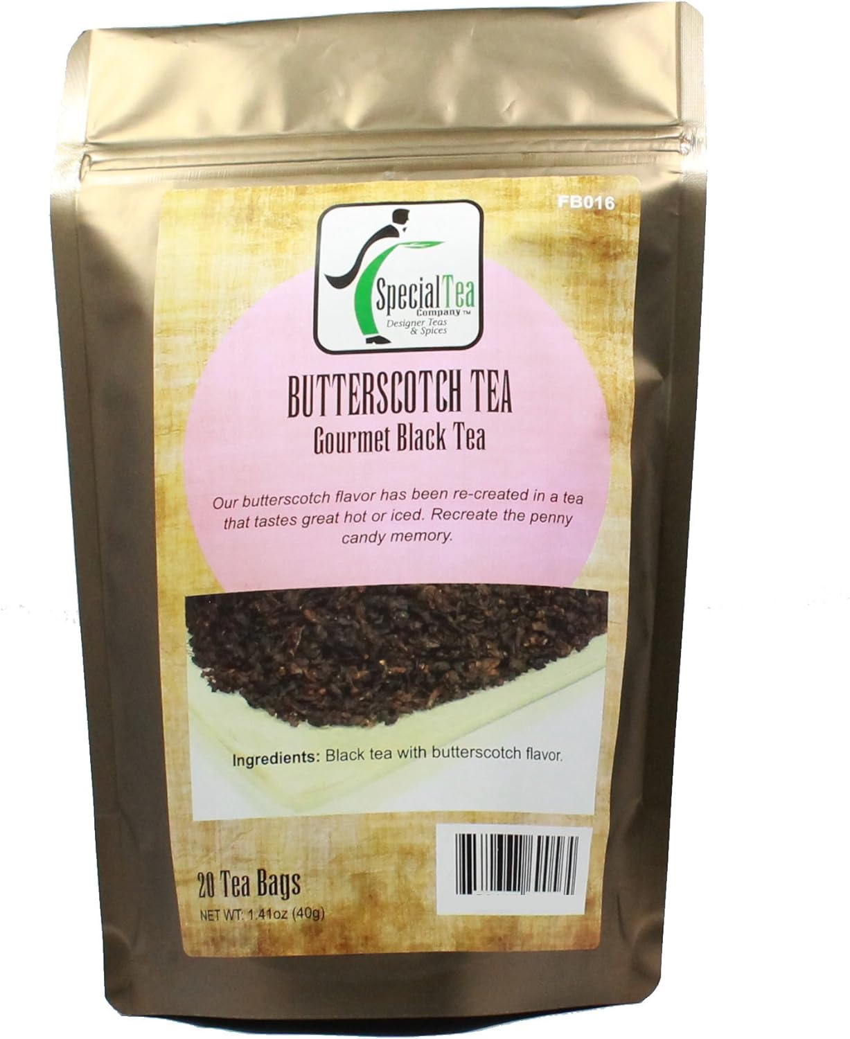 Special Tea Company Butterscotch Tea, 20 Bags Black Tea Amazon.ca Grocery