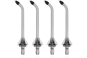 FUNSEE Replacement Head for COSLUS Water Flosser, Replacement Periodontal/Pocket Tips Oral Irrigator Jet Tip Only Compatible COSLUS C20 (F5020E), E40 (WFP14), C31 (F5023), C50, and C51 Water Flosser