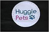 HugglePets Foldable Fabric Pet Crate Carrier Large 70 x 52cm Black view 9