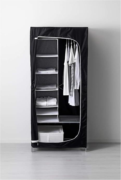 Amazon Co Jp Ikea Breim Wardrobe Black 10288954 Home Kitchen