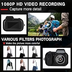 Relaxweex Mini Keychain Camera 1080p Small