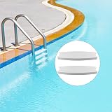 KINBOM 3-Step Heavy Duty Plastic Pool Ladder Steps Replacement White view 5