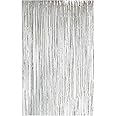 Photographic Studio Photo Backgrounds (Silver) Fringe Curtain Photo Booth Props Birthday Wedding Engagement Baby Shower Bachelorette Christmas Holiday Celebration Party Decorations