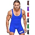 Exxact Sports Men's Wrestling Singlet, High Performance Powerlifting Singlet Wrestling Singlets for Men