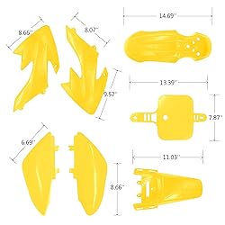 JIAXIMAN CRF50 Plastics Kit Pit Bike Parts Fairings