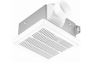 VENTECHLATION Bathroom Exhaust Fan with Light, 50 CFM,1.0 Sone, Quiet Bathroom Fan with Light for Ceiling Mounted, 800lm 3CCT LED Light, Energy Star Certified Ventilation Fan, 3inch Duct