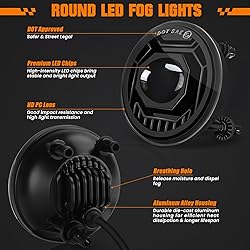 KARSAM Round LED Fog Lights for 07-13 Chevy