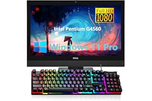 Dell Optiplex 7450 All in One Desktop Computer, 23.8" FHD(1920x1080), Pentium Processor G4560 3.5GHz, 8GB RAM, 256GB SSD, HDM