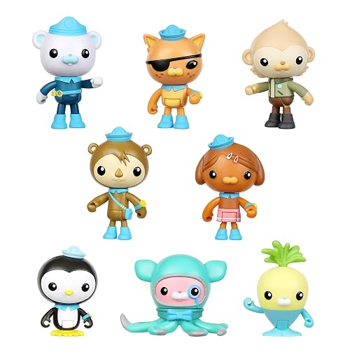 Octonauts 61104 Above & Beyond | Toy Figure 8 Pack | Includes The