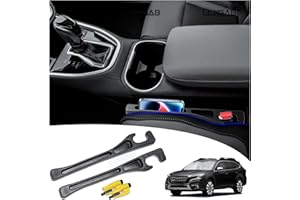 LLXGAB 【Compatible with Subaru Outback】 Seat Gap Filler,FillerNo Drop Seat Guard Compatible with Subaru Outback,Drop Seat Guards for Cars(2Pcs),Emergency Keychain Car Escape Tool(2Pcs)