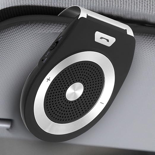 Amazon Co Jp スマートワイヤレスbluetoothハンズフリースピーカーサンバイザー車キットクリップドライブ Talk 家電 カメラ