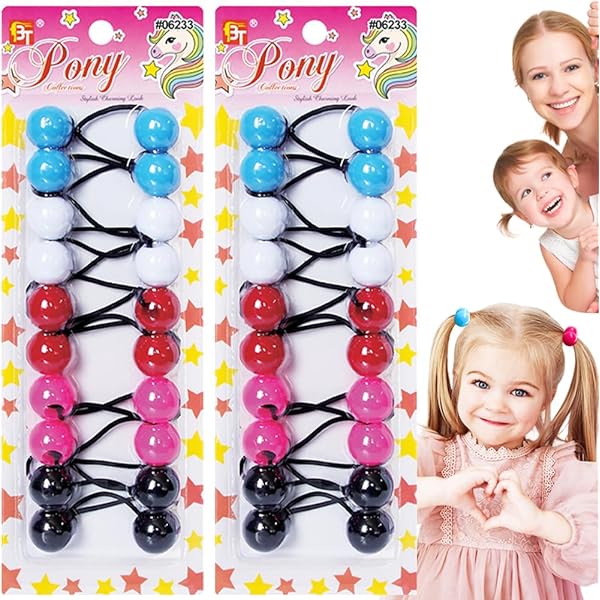 Amazon.com : KOKO - Priemum 20 Pcs Bubble hair ties