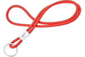 WWW.COPENHAGEN.DESIGN Copenhagen Design PANTONE Key Chain L, long key hanger, nylon, red, 2035 C