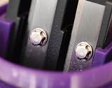 Swordfish The Triple Three Hole Pencil Sharpener Purple 8-16 mm 40228s view 4