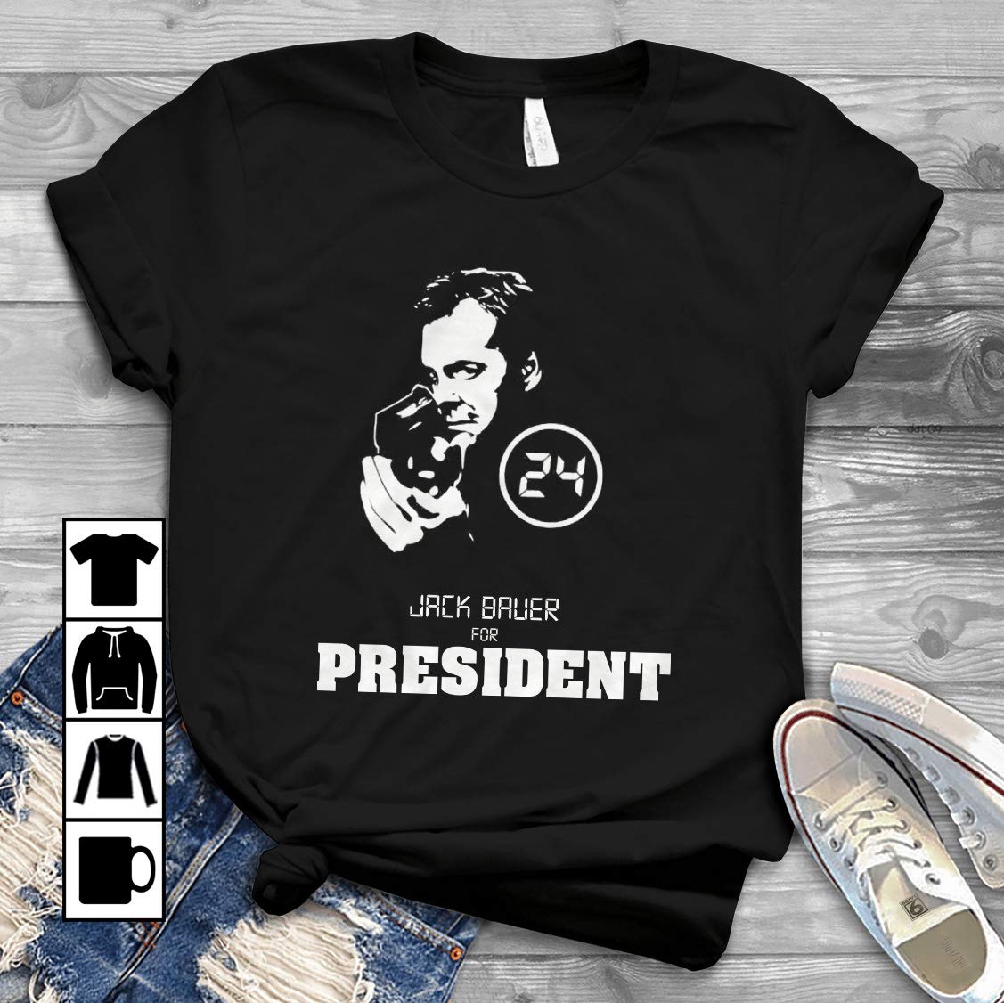 Jack Bauer For President T Shirt 