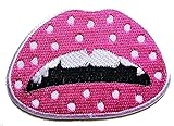 PP Patch Fashion Sexy Lips Kiss Lipstick Strawberry