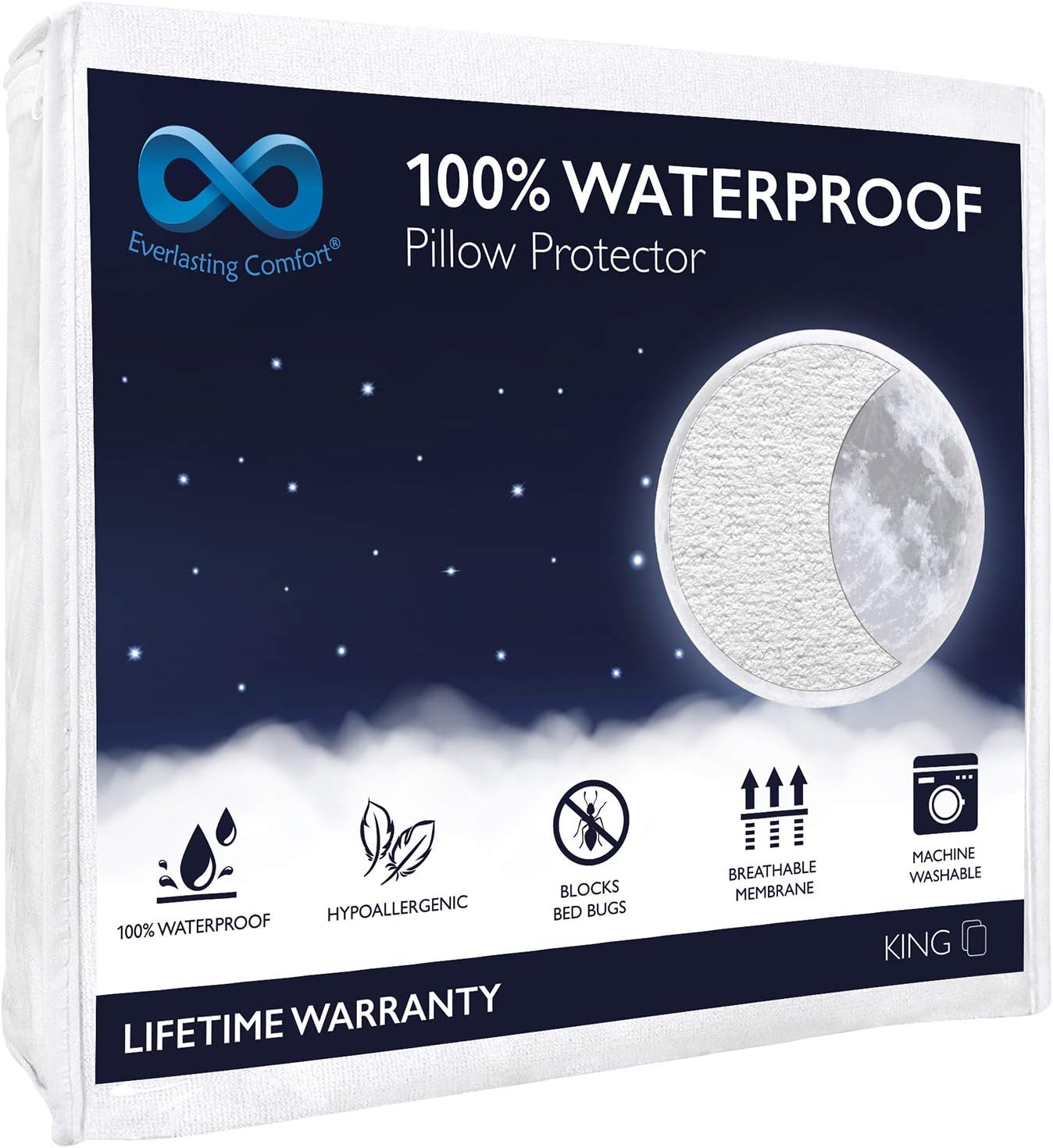 Waterproof pillowcase king size Clearance