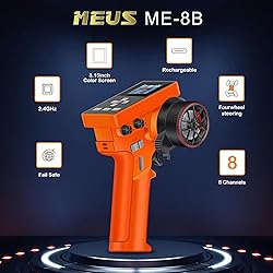 MEUS RACING ME-8B RC Transmitter 8 Channels 2.4GHz