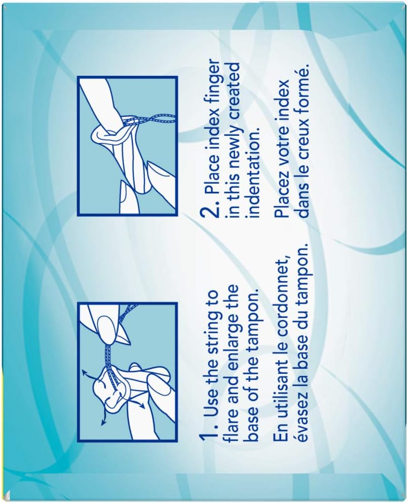 o.b. Pro Comfort Applicator Free Digital Tampons, Regular Absorbancy, 40 Count (Pack of 1): Health & Personal Care