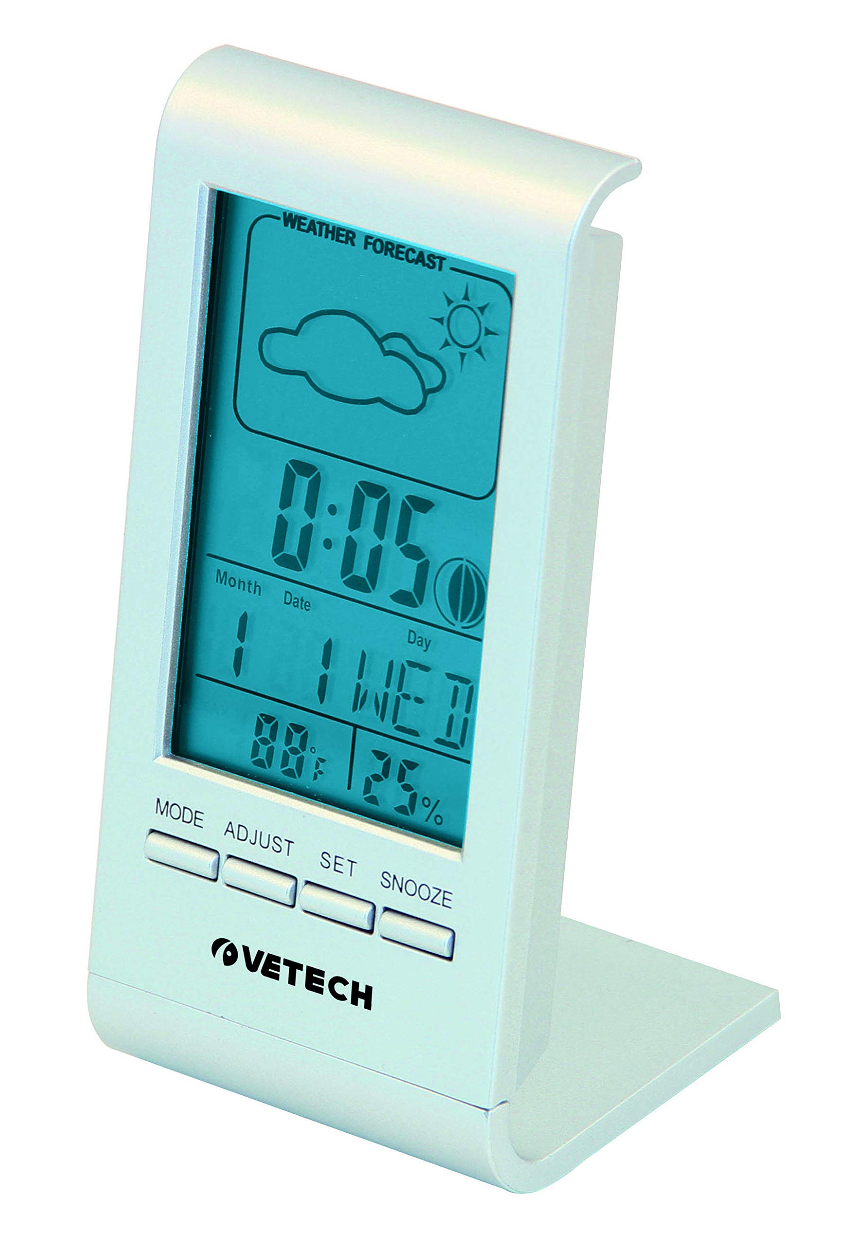 VETECH THERM02 Cosy Meteo Weather Station - Dark Grey