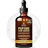 INFINA ESSENTIALS Peptide Hair Serum for Hair Growth Men & Women - Copper Peptides for Hair Growth - Caffeine Hair Growth Serum for Hair Thinning & Loss - Multi Peptide Serum for Hair Density 2 fl oz