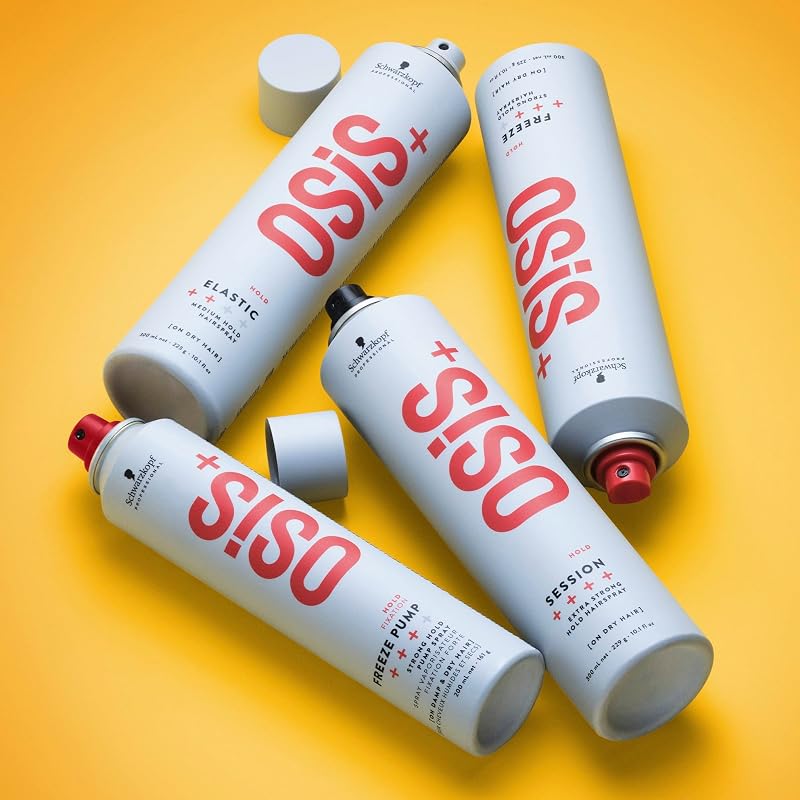 Schwarzkopf Professional OSIS Freeze - Lacca Capelli - Finitura Spazzolabile - Tenuta Forte 300 ml — foto 4 di 6