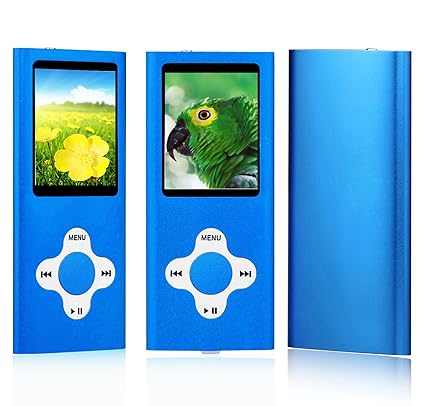 MP3 Player mit kopfhörer ES Trader® 8GB interner Speicher 4th Generation MP3 Musik, Video, Spiele Player mit 4,6 cm Video Scr