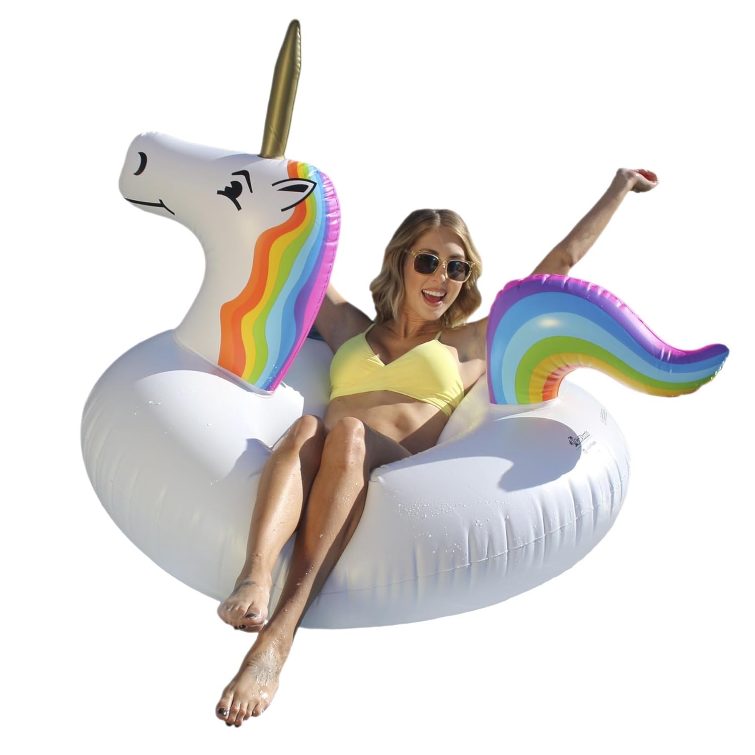Giant Unicorn Party Tube Inflatable Raft Pool Float ...