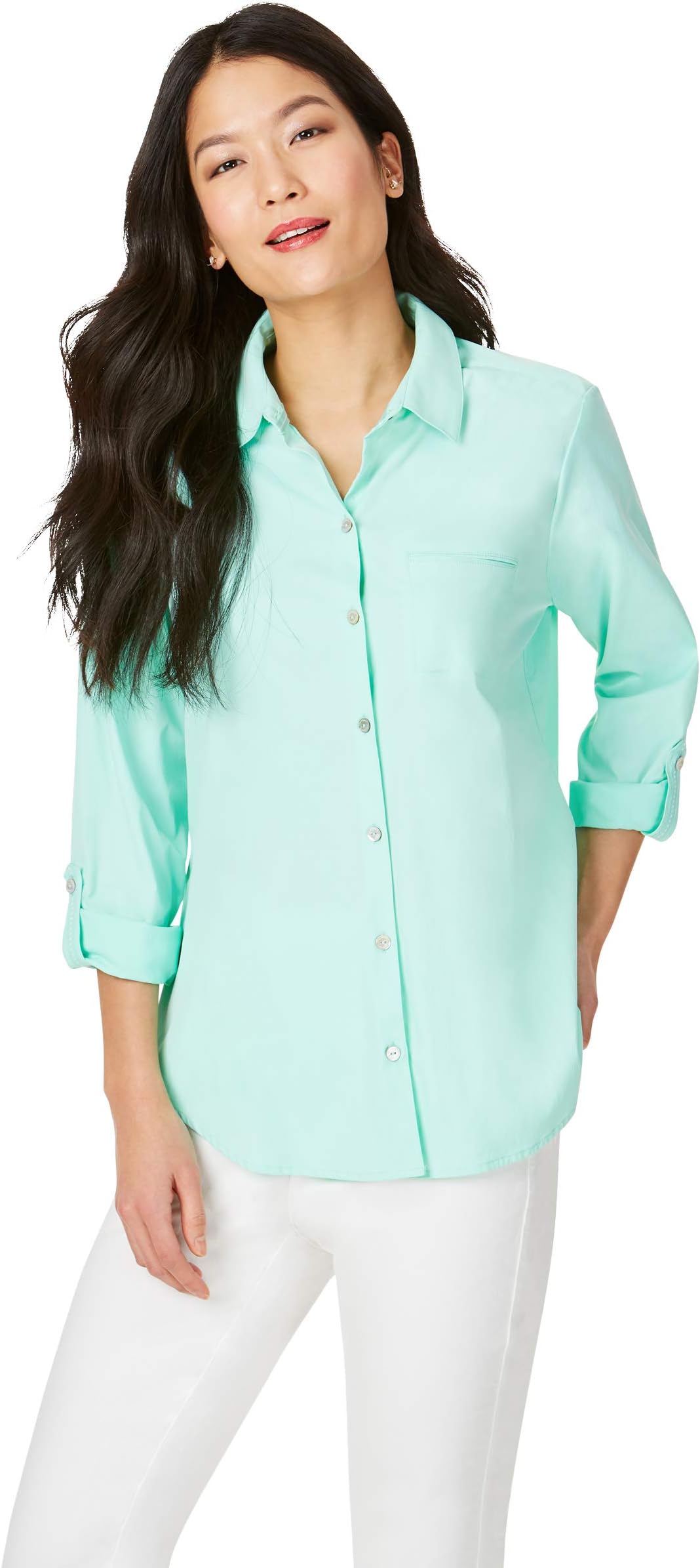 Foxcroft Women's Reese Sun Protection UPF Shirt