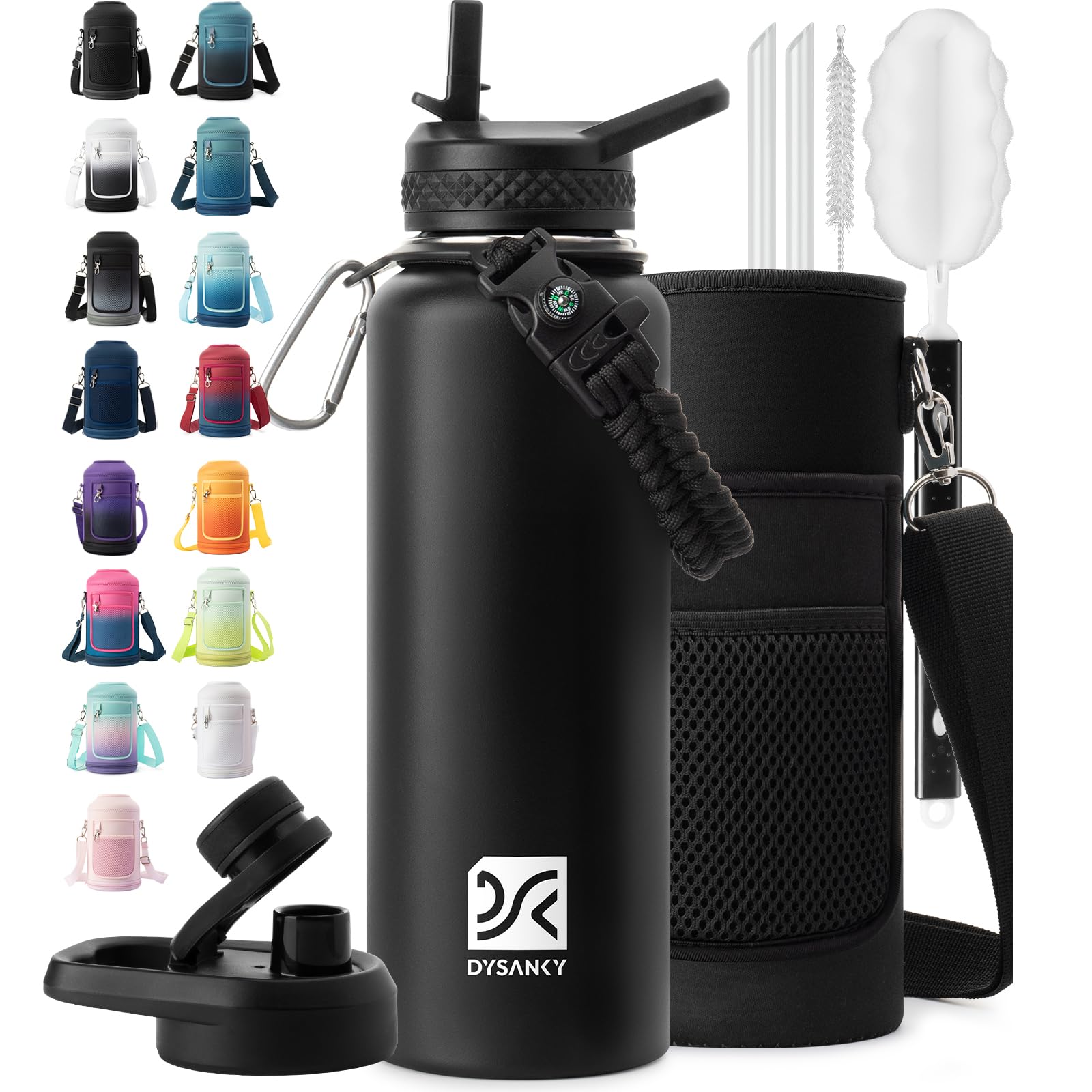 DYSANKY Insulated Water Bottle Thickened Stainless Steel Vacuum