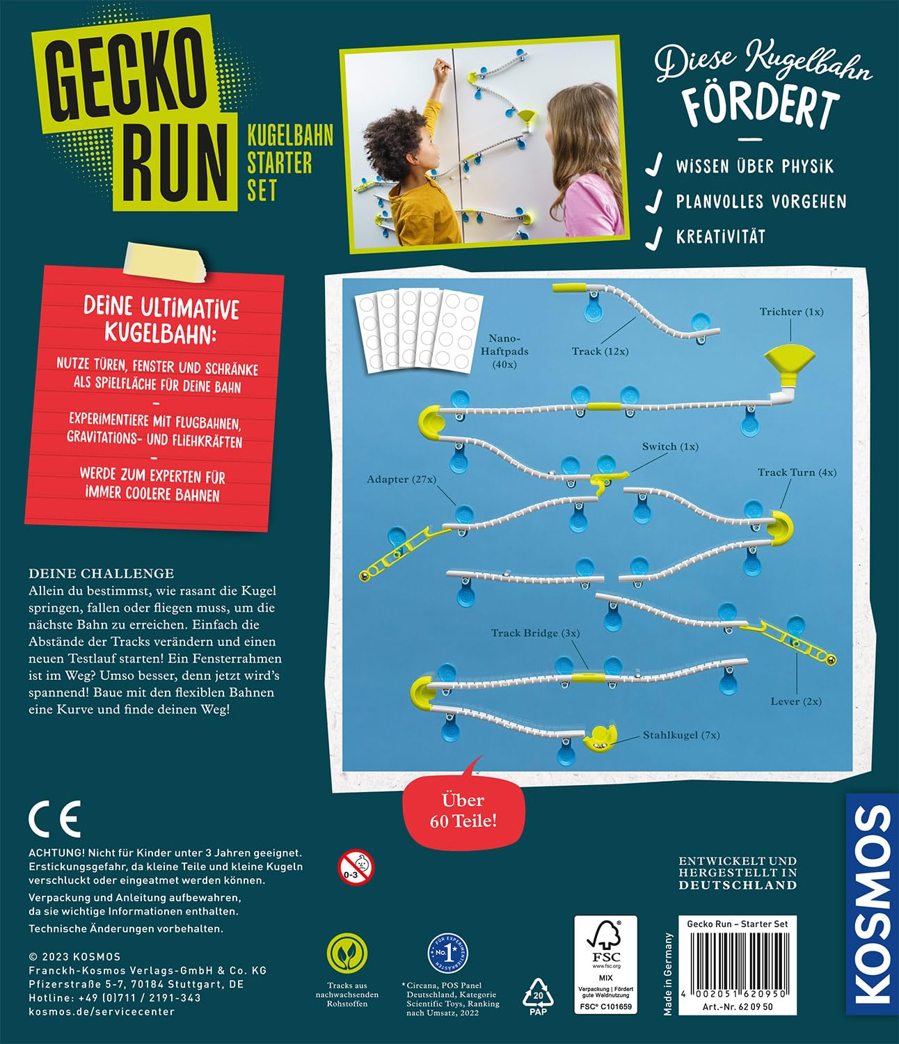 Gecko Run, Starter Set - Experimentierkasten