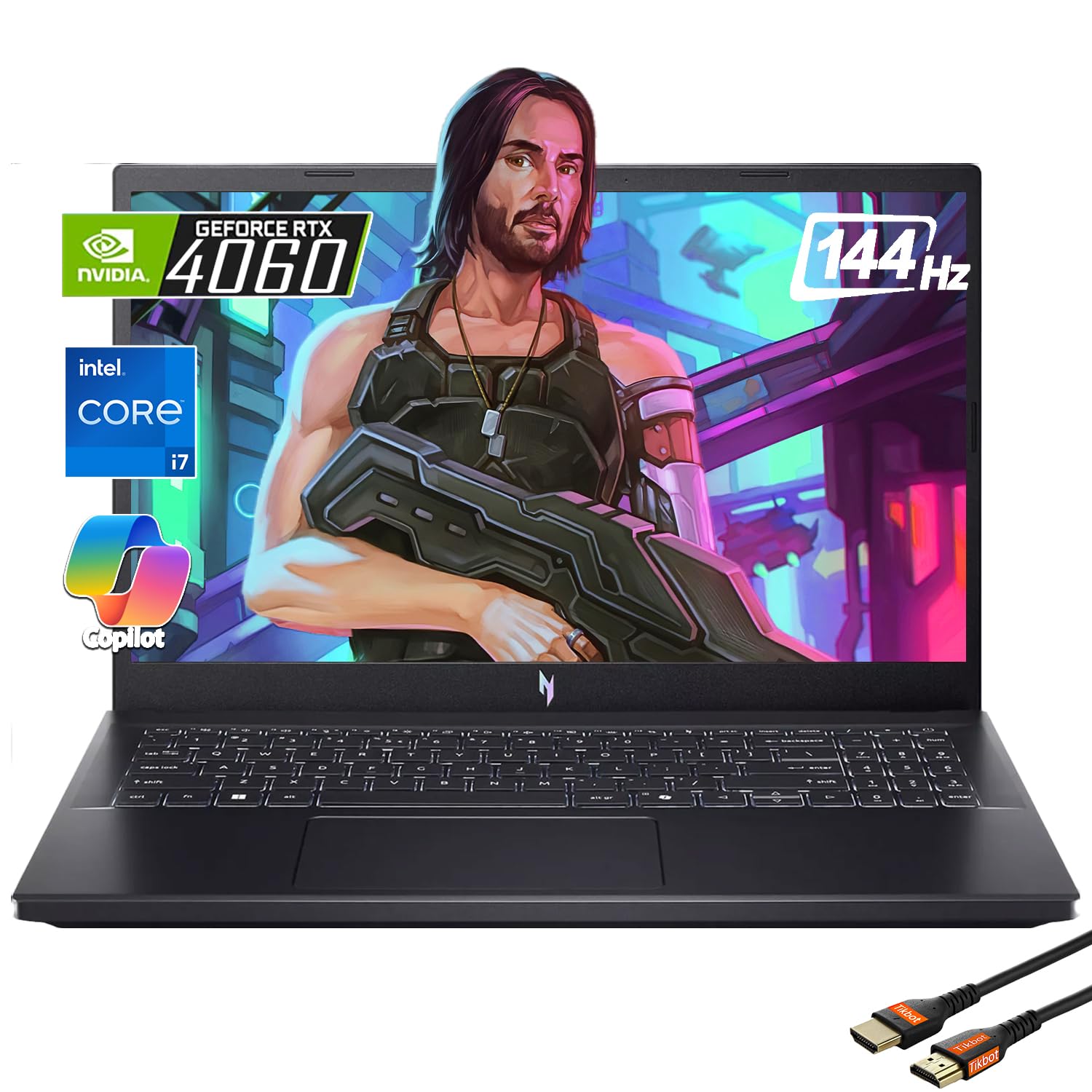 Acer 2024 Nitro V AI-Powered Gaming Laptop | 13th