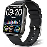 chalvh Smart Watch, Fitness Tracker 1.69" Touch Screen Compatible with Phone Android, IP67 Waterproof Smartwatch with Heart R