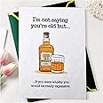 Funny Birthday Cards For Men - Premium 400gsm Quality Cards For Husband, Boyfriend, Him With Envelopes