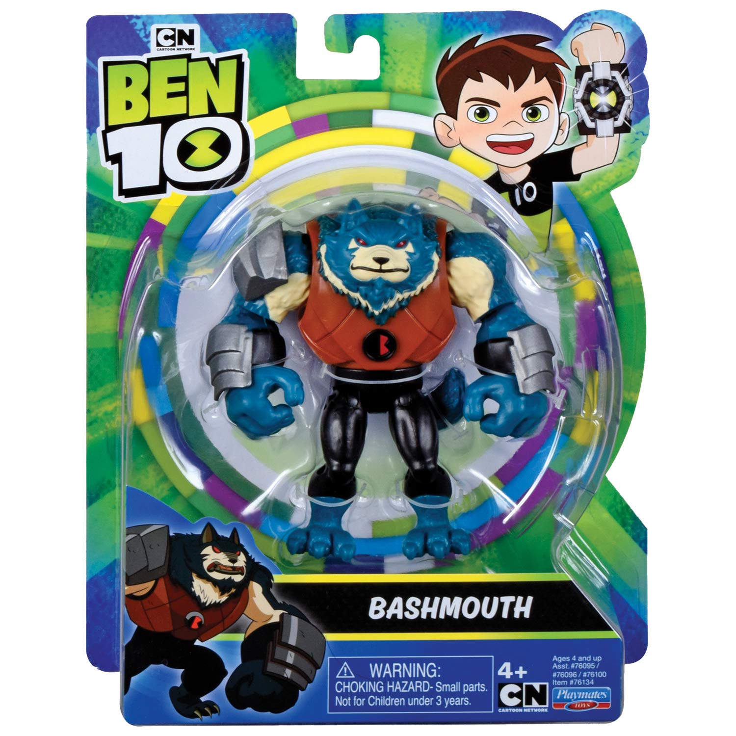 Ben 10 BEN47A10 Action Figure-Evil Alien Bashmouth