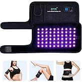 UTK Blue & Red Light Therapy for Body, Near Infrared Light Therapy Wrap Pad, 8" X 13" Red Light Therapy Device with Pulse for Muscle Pain Relief, Improves Mood, Timer Function & Flexible Strap