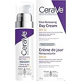 CeraVe Skin Renewing Day Cream SPF 30 - Anti-aging Daily Moisturizing Cream with Encapsulated Retinol, Ceramides & Hyaluronic