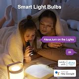 ANTELA E27 Smart Bulb 9W RGBW WiFi 2700K-6500K Dimmable 2Pack view 3