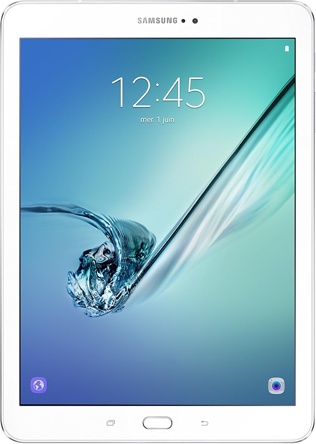 Samsung Galaxy Tab S2 Sm T813nzwexef Tablette Tactile 9 7 Octa Core 1 8 Ghz 32 Go Wifi Blanc Amazon Fr Informatique