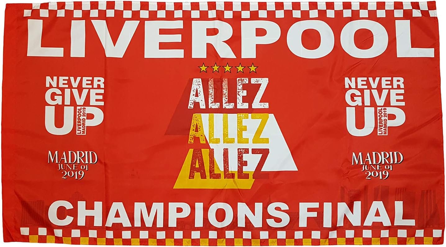 MDEO Liverpool European Cup Final 2019 Flag