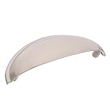 Amerock | Cabinet Cup Pull | Satin Nickel | 3 inch
