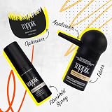TOPPIK Hair Building Fibers Black 27.5g Bottle for Thicker Hairline Crown Beard view 9